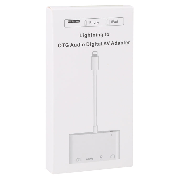 Adattatore AV digitale 4 in 1 per dispositivi Apple Lightning