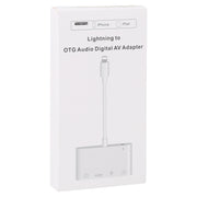 Adattatore AV digitale audio 4 in 1 per iPhone
