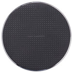 Caricabatterie wireless rotondo 10W in metallo