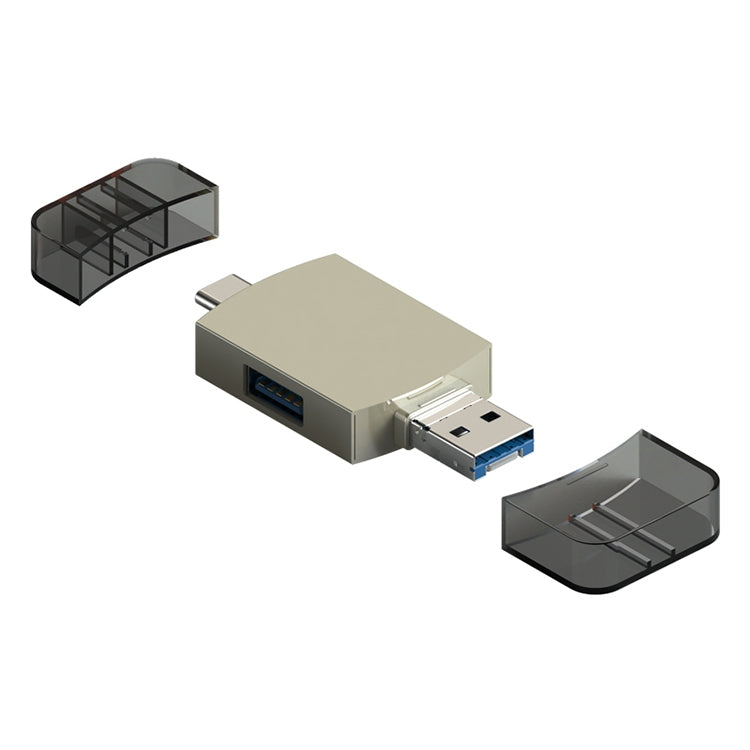 Lettore schede 3 in 1 USB-C a USB OTG TF SD