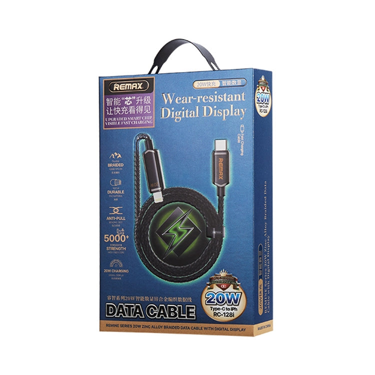 Cavo ricarica REMAX RC-128i 20W USB-C e 8 pin 1,2m