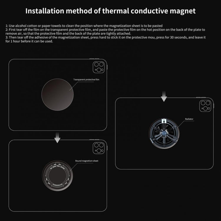 Radiatore a semiconduttore per tablet portatile per telefono cellulare X12 versione standard, Standard Version
