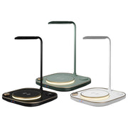 Caricabatterie wireless 15W 3 in 1 con lampada