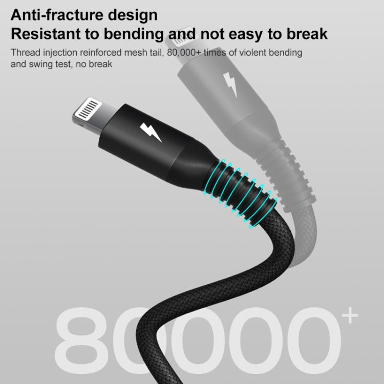 Cavo ricarica rapida MOMAX USB-C a 8 pin 1,2m