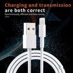 Cavo ricarica rapida USB a 8 pin 1m 2,4A per iPhone iPad