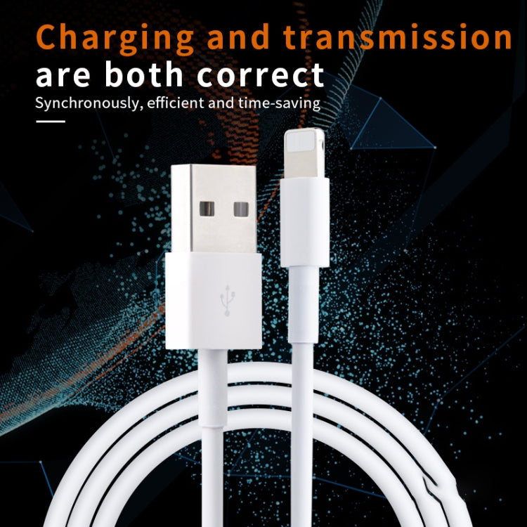 Cavo ricarica rapida USB a 8 pin 1m 2,4A per iPhone iPad