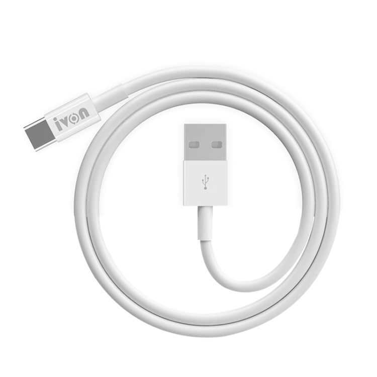 Cavo dati di ricarica rapida IVON CA70 Type-C / USB-C, lunghezza: 1 m, Type-C, Length: 1m