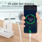 Cavo dati di ricarica super veloce IVON CA86 5A Type-C / USB-C, lunghezza: 1 m, CA86