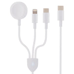 Cavo dati 3 in 1 USB-C e 8 pin compatibile IWATCH