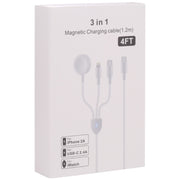Cavo dati 3 in 1 USB-C e 8 pin