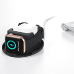 Base caricabatterie 3 in 1 per orologio e AirPods