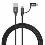 Cavo dati IVON 2 in 1 USB a 8 pin e Micro USB