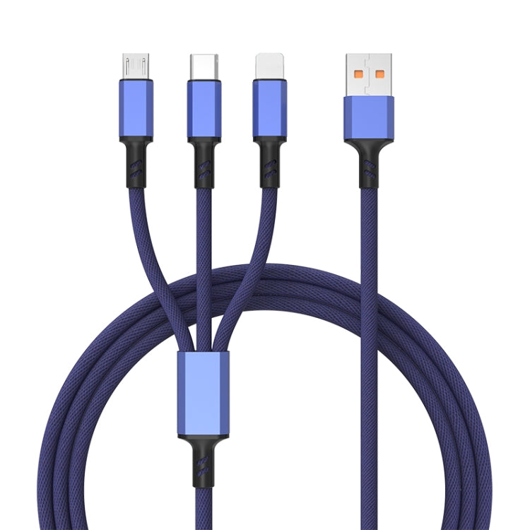 Cavo ricarica rapida 3 in 1 USB-C, 8 pin, Micro USB 1,2 m