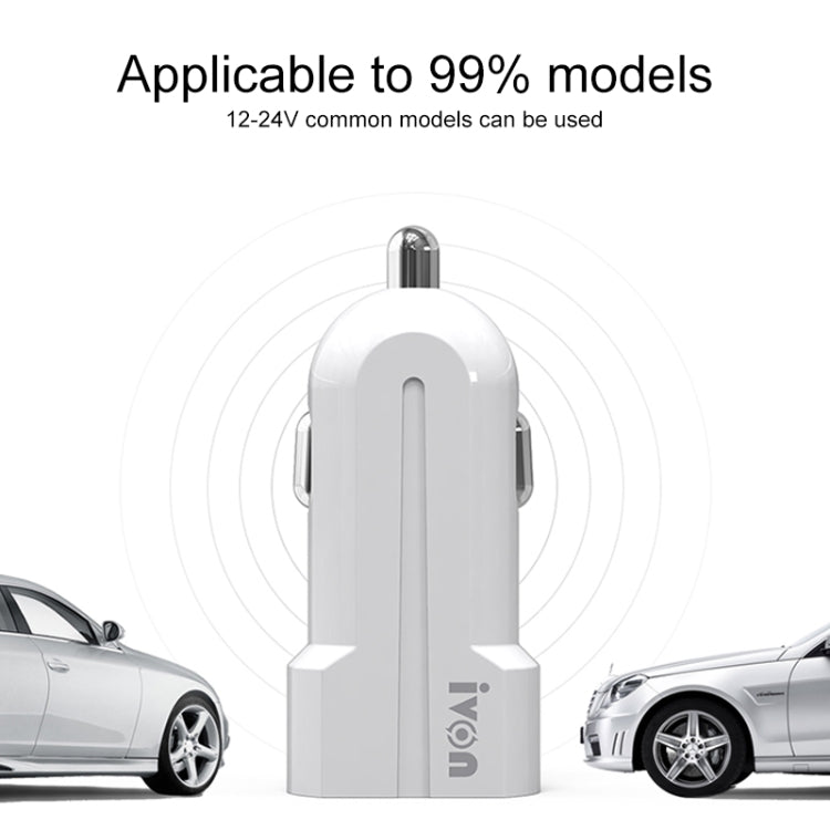 Caricatore per auto a ricarica rapida IVON CC13 QC 3.0, Charger
