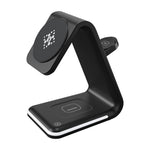 Caricatore wireless magnetico verticale B17 3 in 1