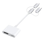 Adattatore HDMI 3 in 1 per smartphone iOS e Android