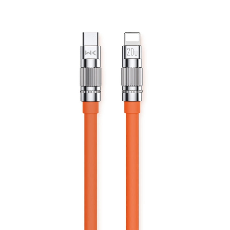 Cavo dati a ricarica rapida WK WDC-187 serie Qjie da 20 W USB-C/Type-C a 8 pin, lunghezza: 1 m, USB-C/Type-C to 8 Pin