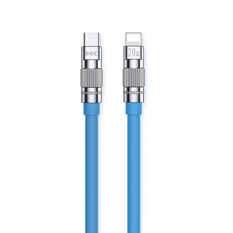 Cavo dati a ricarica rapida WK WDC-187 serie Qjie da 20 W USB-C/Type-C a 8 pin, lunghezza: 1 m, USB-C/Type-C to 8 Pin