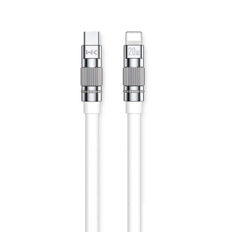 Cavo dati a ricarica rapida WK WDC-187 serie Qjie da 20 W USB-C/Type-C a 8 pin, lunghezza: 1 m, USB-C/Type-C to 8 Pin