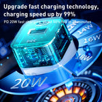 Caricabatterie WK WP-U149 20W USB e USB-C