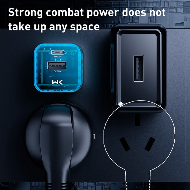 Caricabatterie WK WP-U149 20W USB e USB-C