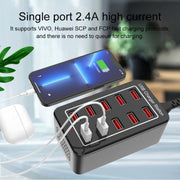 Stazione di ricarica intelligente 10 porte USB