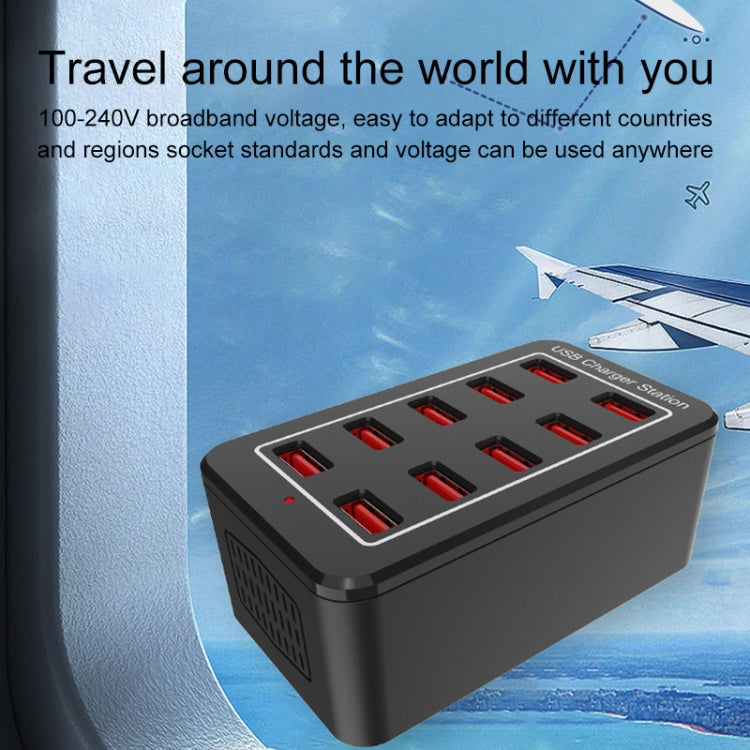 Stazione di ricarica intelligente 10 porte USB 40W YFY-A91