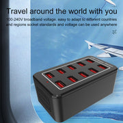 Stazione di ricarica intelligente 10 porte USB