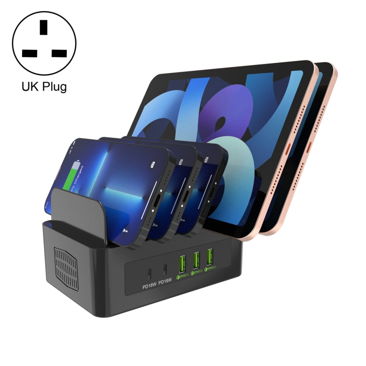 Stazione di ricarica USB 100W 5 porte YFY-A54