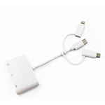 Adattatore USB OTG 3 in 1 per smartphone e tablet