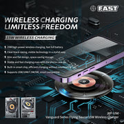 Caricabatterie wireless da tavolo WK WP-U94 15W