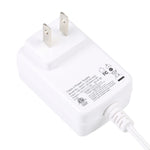 Caricabatterie DC 12V 1,5A con spina americana 2,5 mm