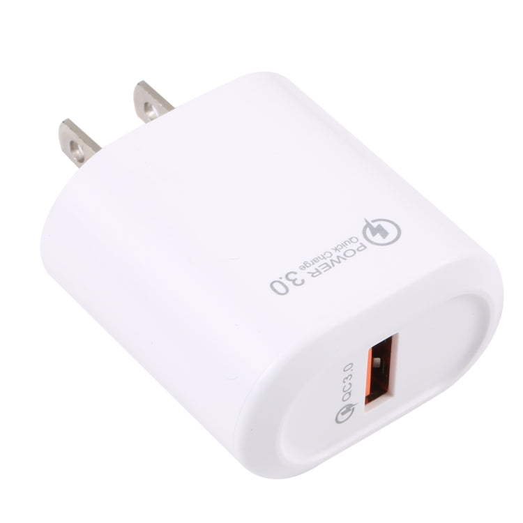 Caricabatterie rapido USB LZ-2117 18 W QC3.0 3,1 A, presa americana, US Plug