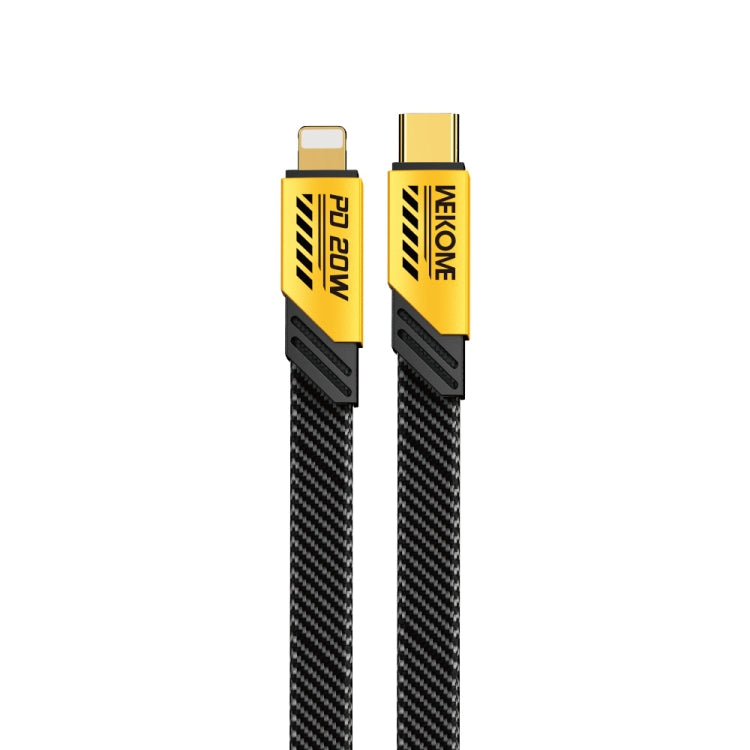 Cavo dati a ricarica rapida WK WDC-191 Mech Series PD da 20 W USB-C/Type-C a 8 pin, lunghezza: 1 m, USB-C/Type-C to 8 Pin