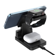 Caricabatterie wireless verticale 4 in 1 da 15 W