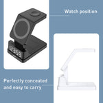 Caricabatterie wireless verticale 4 in 1 da 15 W
