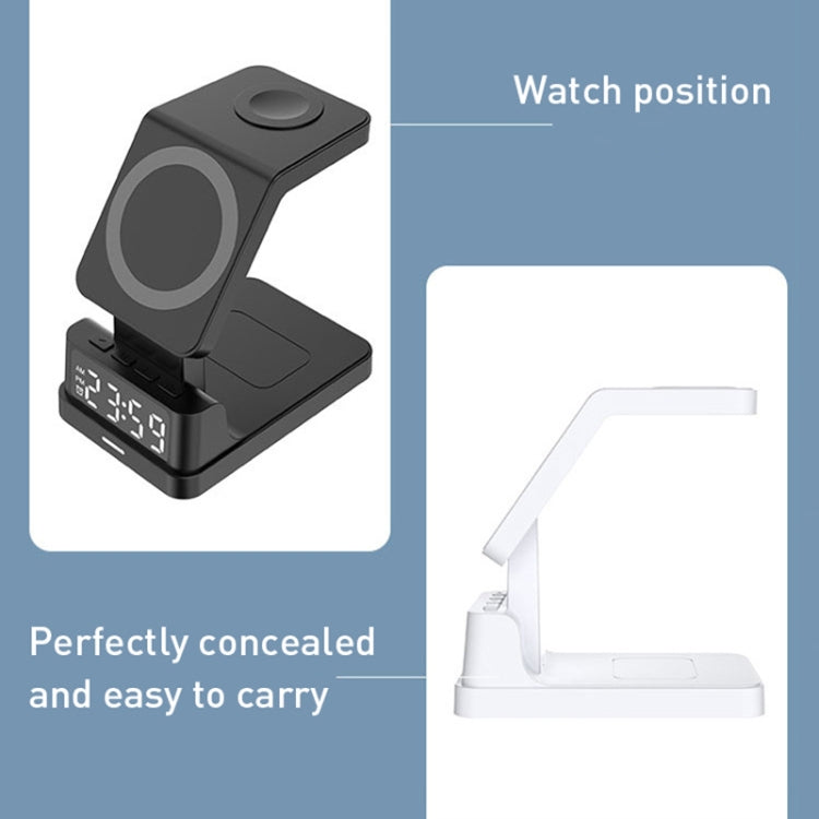 Caricabatterie wireless verticale 4 in 1 da 15 W
