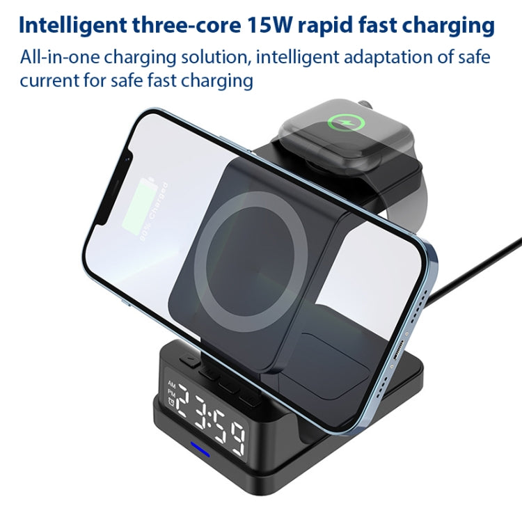Caricabatterie wireless verticale 4 in 1 da 15 W
