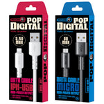 Cavo dati USB a 8 pin 2.4A 1 metro in PVC