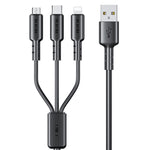 Cavo dati 3 in 1 USB A, Type-C e Micro USB 1,2 m
