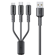 Cavo dati 3 in 1 USB a 8 Pin, Type-C e Micro USB