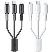 Cavo dati 3 in 1 USB a 8 Pin, Type-C e Micro USB