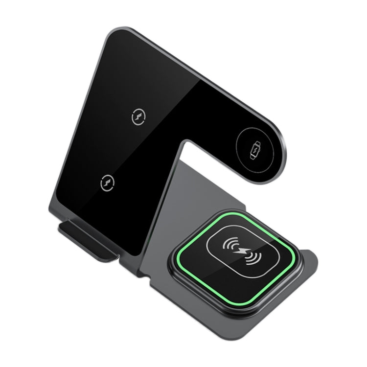 Supporto di ricarica wireless W43 15W 3 in 1 in lega di alluminio