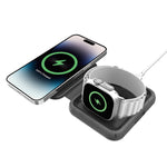 MOMAX UD30 Q.Mag Go Caricatore Wireless Magnetico Pieghevole 2 in 1 Magsafe