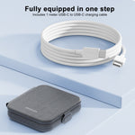 MOMAX UD30 Q.Mag Go Caricatore Wireless Magnetico Pieghevole 2 in 1 Magsafe