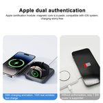 MOMAX UD30 Q.Mag Go Caricatore Wireless Magnetico Pieghevole 2 in 1 Magsafe