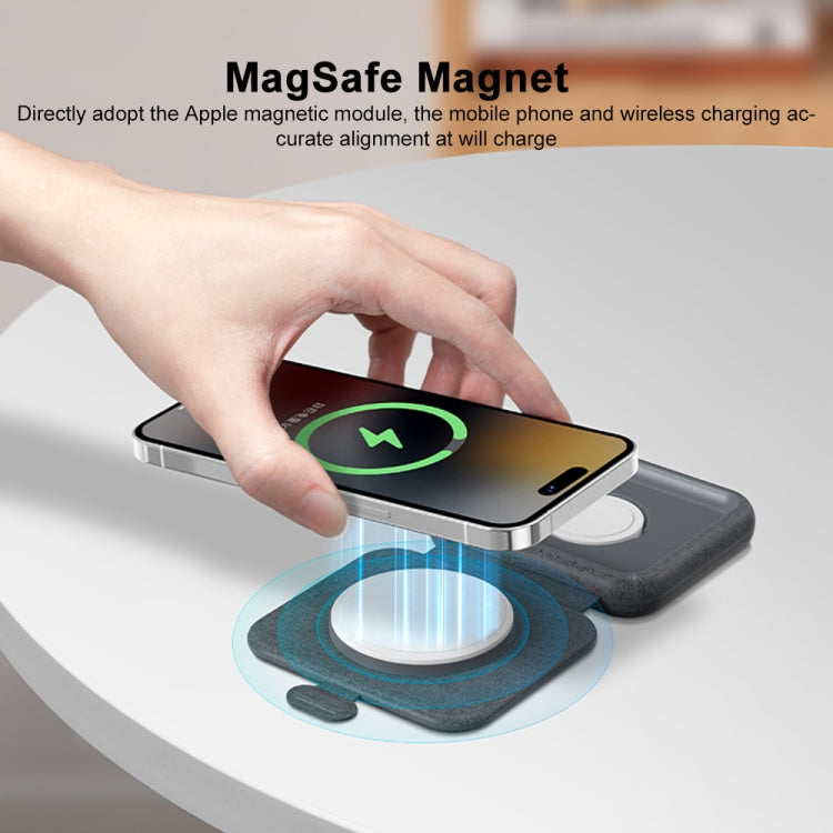MOMAX UD30 Q.Mag Go Caricatore Wireless Magnetico Pieghevole 2 in 1 Magsafe