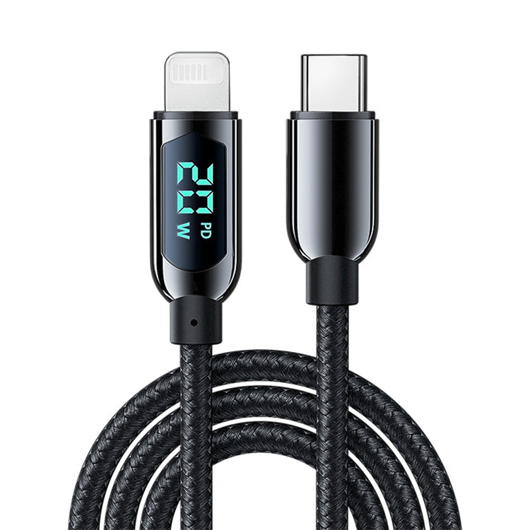 Cavo USB-C a 8 pin con display digitale PD 20W 1,2 m