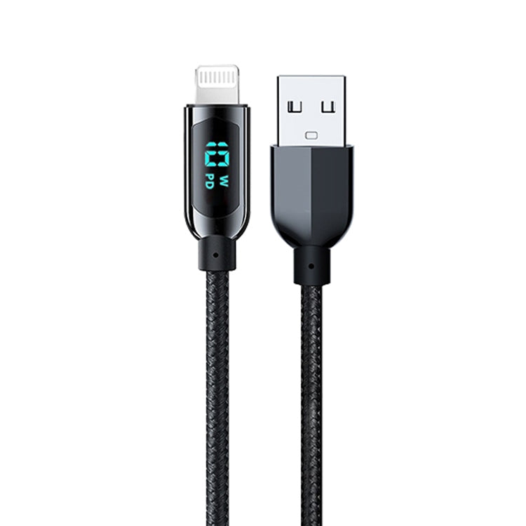 Cavo ricarica USB a 8 pin con display digitale 10W