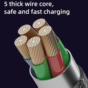 Cavo dati ricarica USB 8 pin 1,2 m 10 W